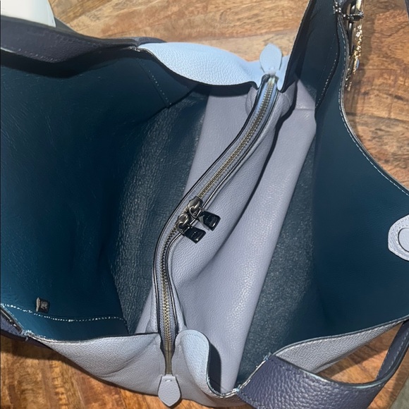 Coach Hadley Colorblock Hobo Shoulder bag Blue - Picture 3 of 8